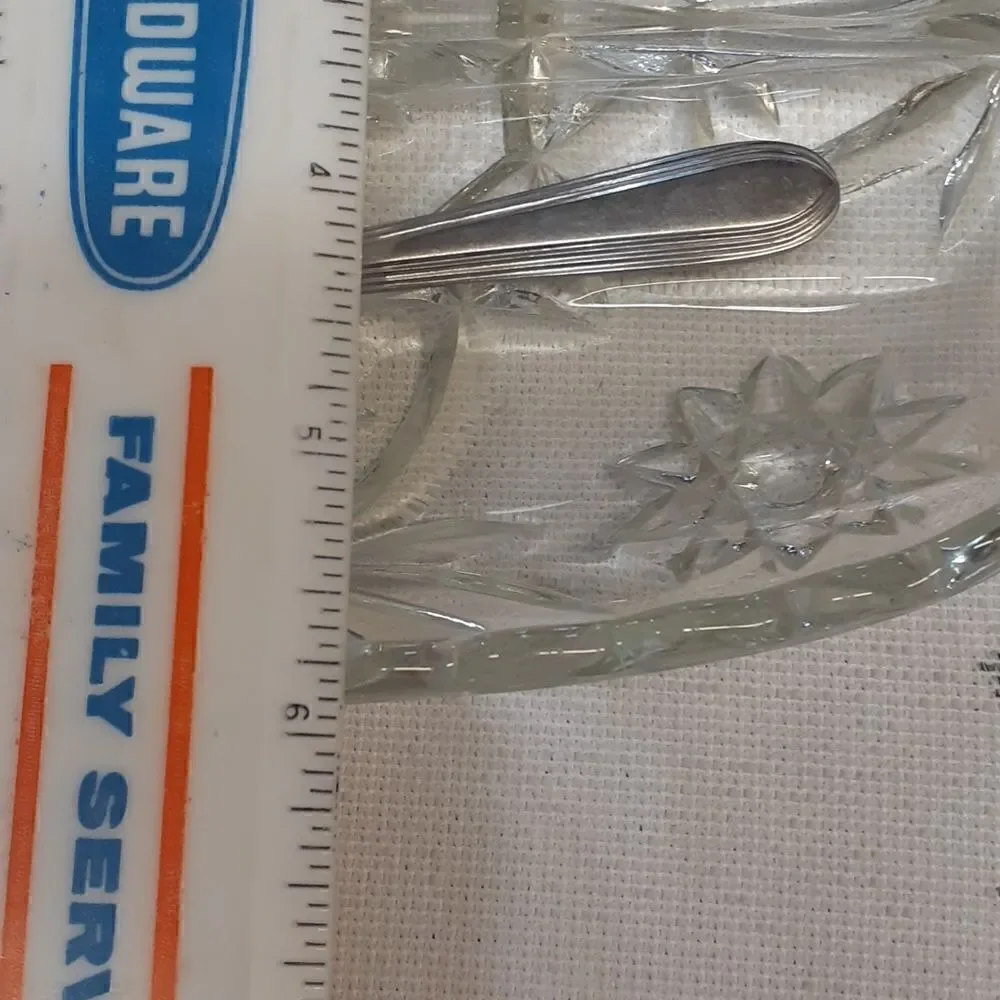 Split Divided Relish Dish, Anchor Hocking Star/David or Early‎ American Prescott